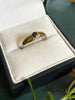 Vintage 9K Sapphire Ring