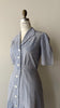 Seersucker Gingham Dress | 1940s