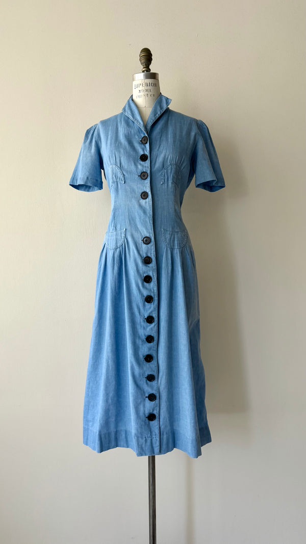 Handmade Work Dress | 1930s