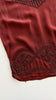 Oxblood Silk Beaded Top | 1920s