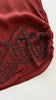 Oxblood Silk Beaded Top | 1920s