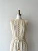 Linen Crewel Dress | 1960s