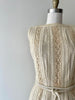 Linen Crewel Dress | 1960s