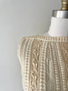 Linen Crewel Dress | 1960s