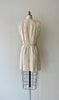 Linen Crewel Dress | 1960s