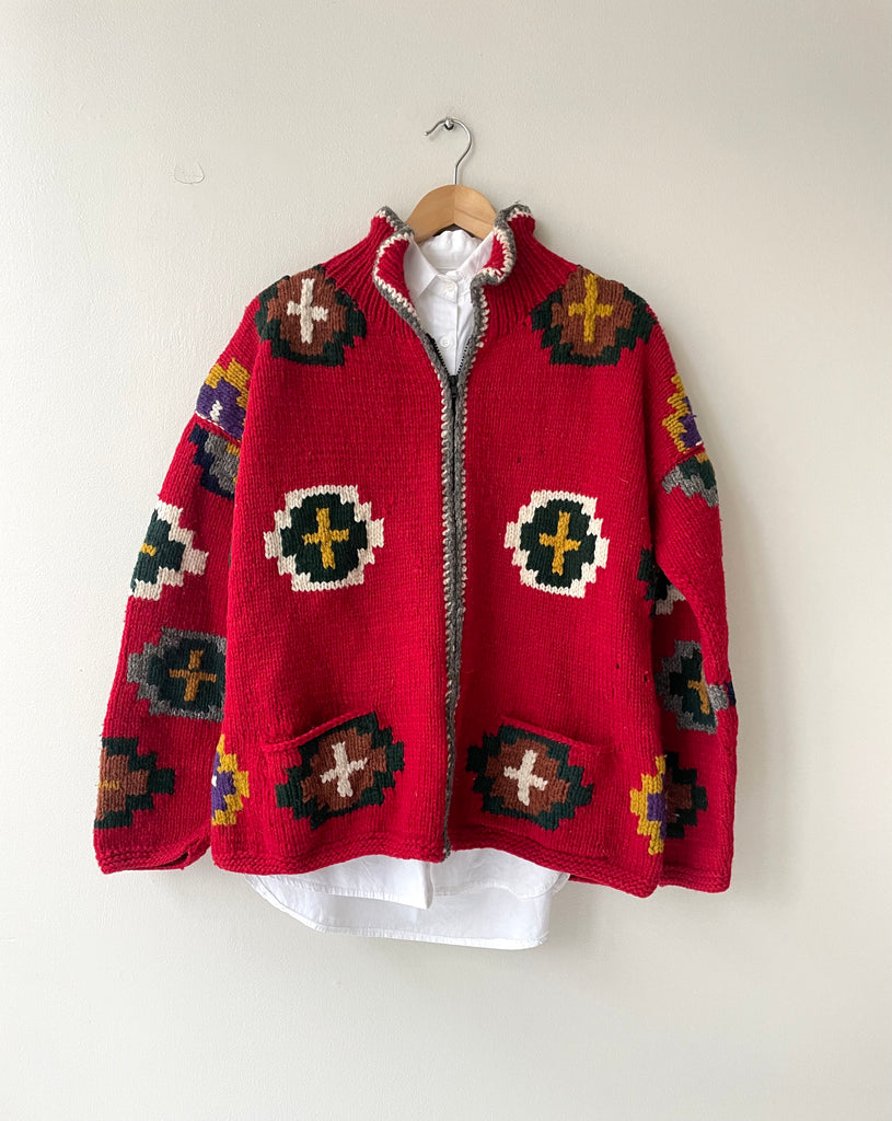 Sangre De Cristo Wool Sweater Coat