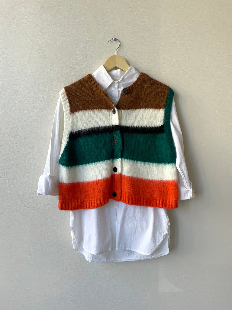 Olite Colorblock Knit Vest