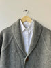 Pewter Wool Cardigan | 1980s