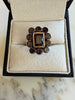 Antique Bohemian Garnet Ring