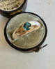 10K Gypsy Set Topaz Ring