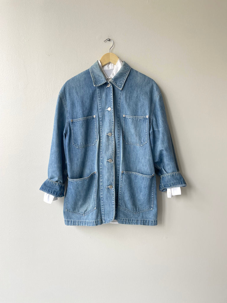 J.Crew Denim Field Coat | 1990s