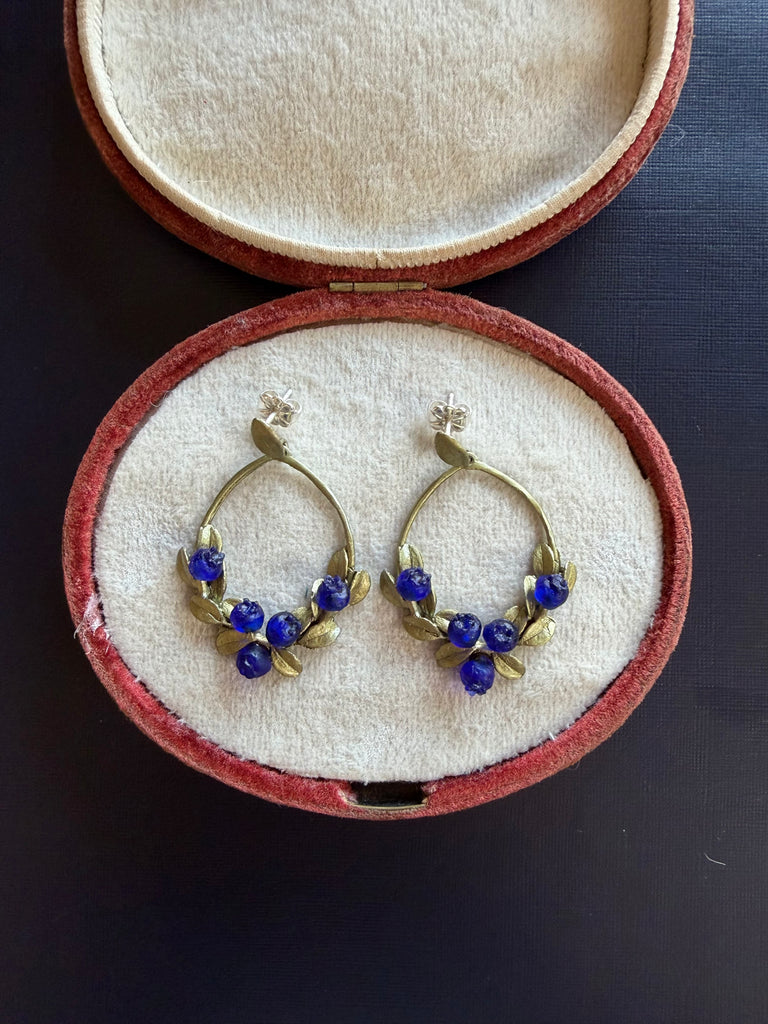 Blueberry Laurel Earrings