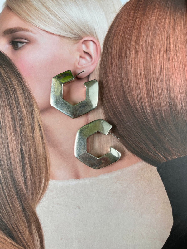 Cinco Sterling Silver Earrings