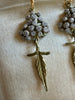 Queen Anne's Lace &amp; Leaf Earrings