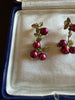 Cranberry Earrings