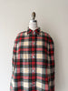 Reversible Wool Tartan Cape | 1950s