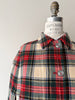 Reversible Wool Tartan Cape | 1950s