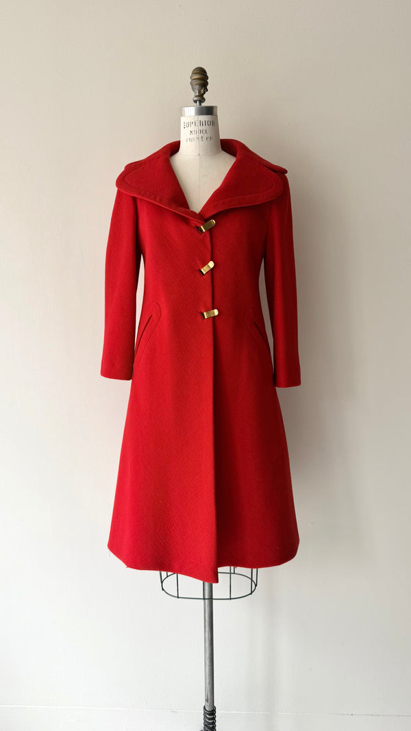 Trigère Wool Coat | 1960s