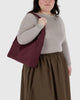 BAGGU Nylon Shoulder Bag | Mahogany