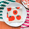Tomato Linen Napkins
