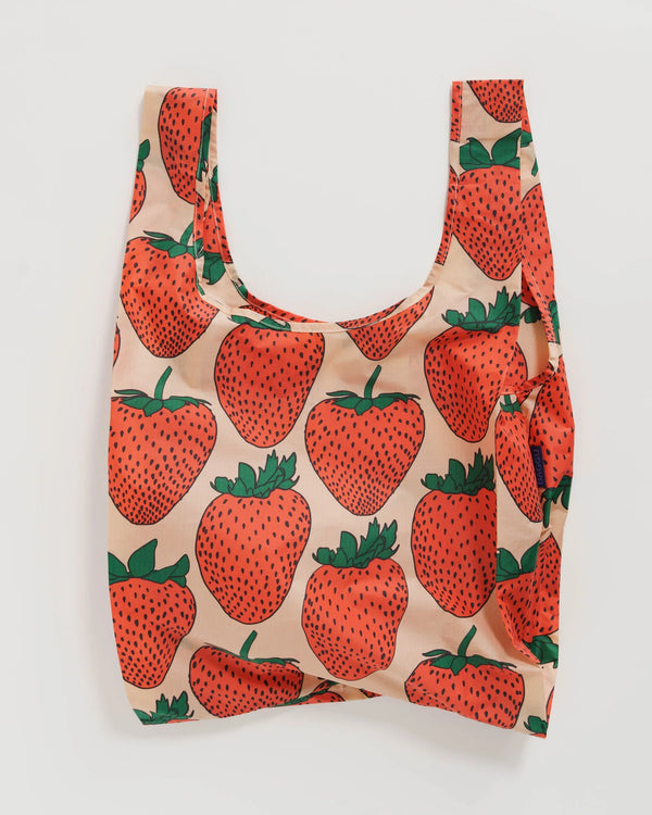 BAGGU Reusable Tote | Strawberries