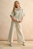 Salt & Pepper Cotton Half Zip