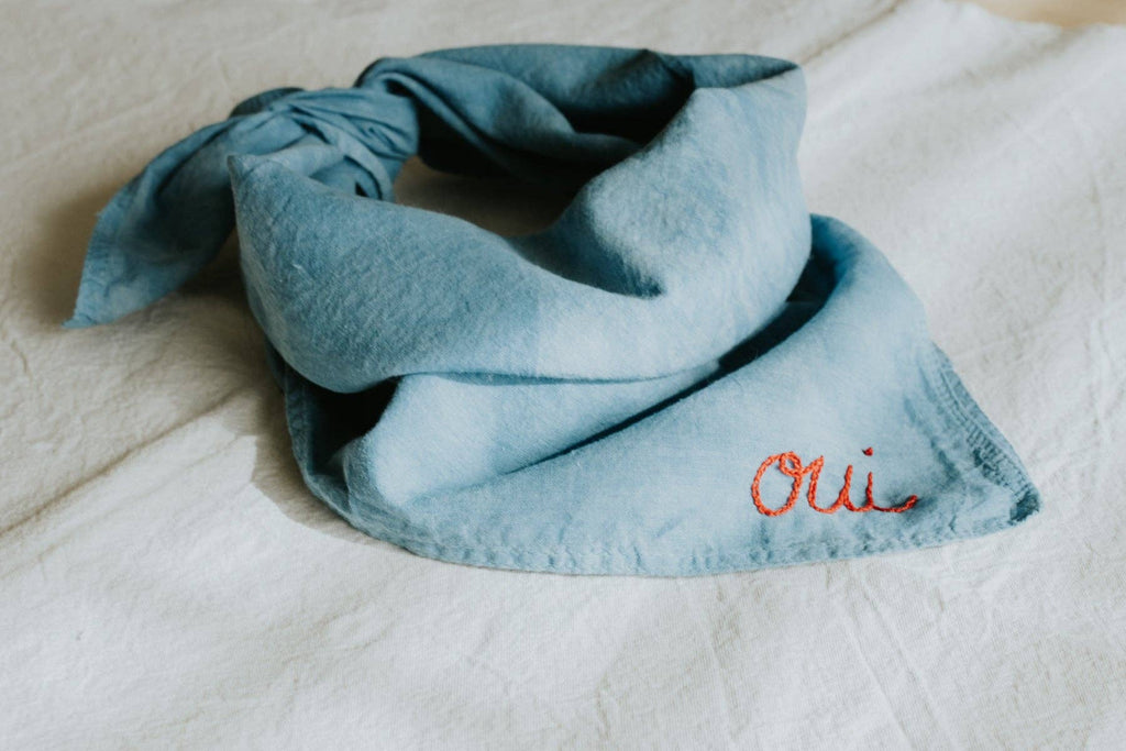 Organic Cotton Oui Bandana | Eloise et Moi