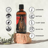 Lavender and Clary Sage Hair Oil | Lulu Organics