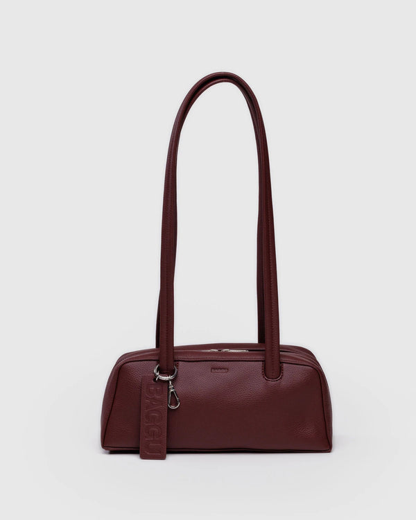 BAGGU | Leather Bowler Bag