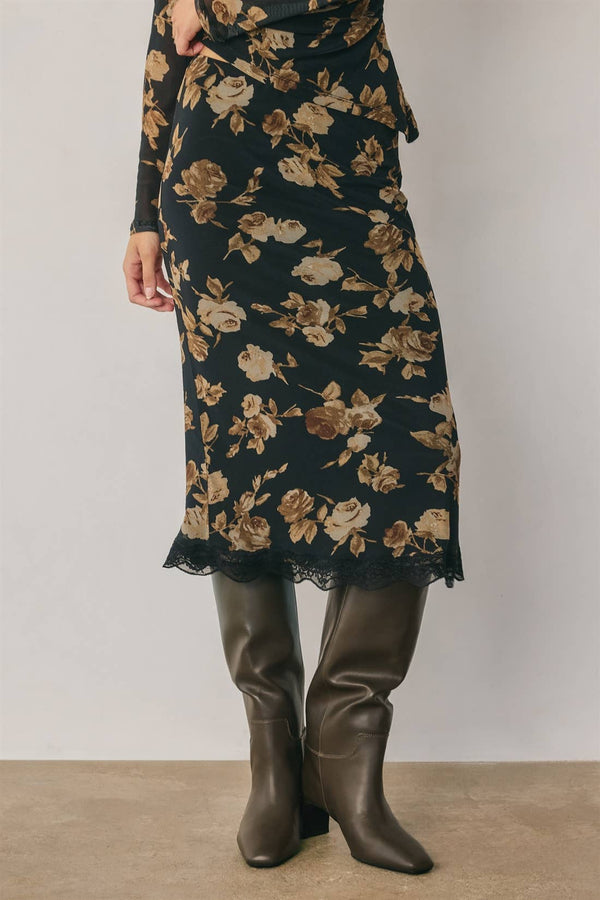 Dried Flowers Skirt