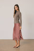 Rose Satin Skirt