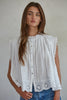 Ozetta Eyelet Top