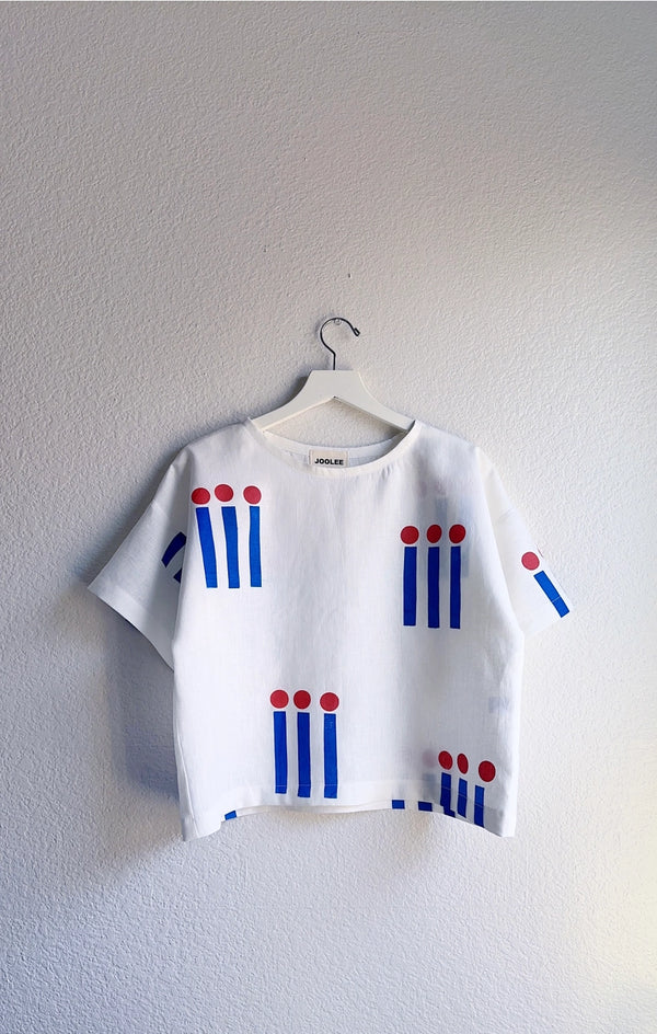 Candle Linen Top | Joolee