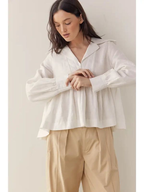 Astrid Linen Blouse