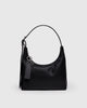 BAGGU | Mini Recycled Leather Bag | Black