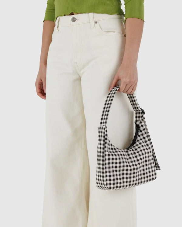 BAGGU Mini Shoulder Bag | Gingham