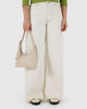 BAGGU | Mini Recycled Leather Bag | Stone