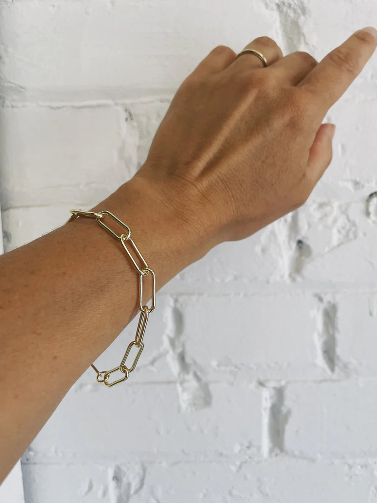 Paperclip Link Bracelet | Satomi