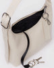 BAGGU | Mini Recycled Leather Bag | Stone