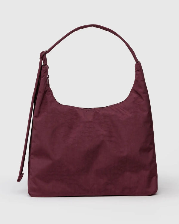 BAGGU Nylon Shoulder Bag | Mahogany