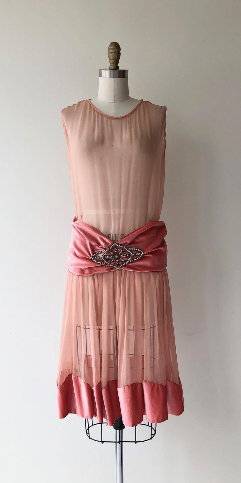 Paris Match Silk Dress | 1920s – DEAR GOLDEN