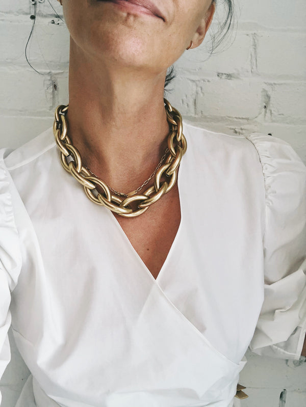 Jenny Bird 'Sloane' 14K Gold Dipped Necklace