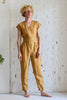 Linen Wrap Jumpsuit | Amber