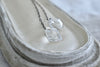 Rock Crystal Lariat Necklace