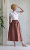 Lilah Linen Skirt