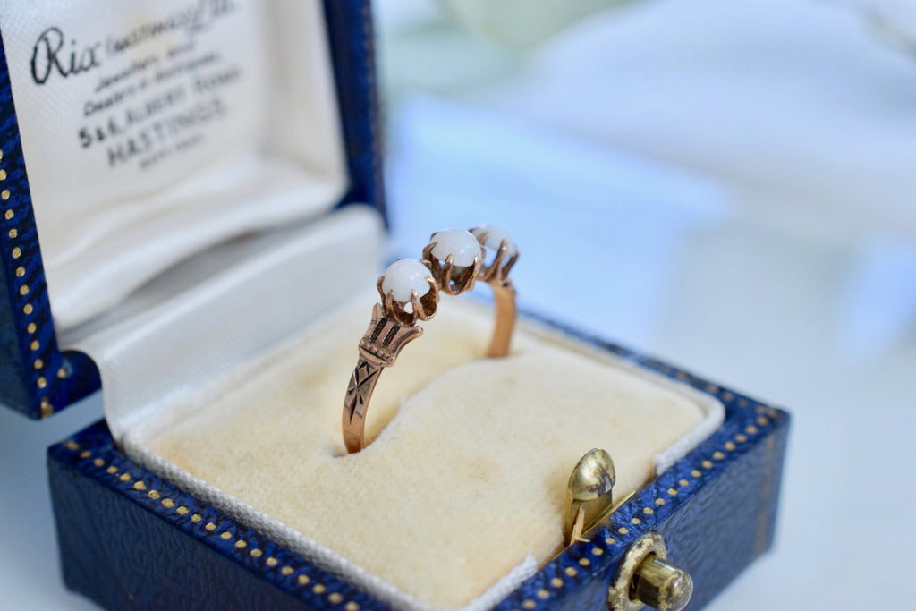 Victorian 18K Opal Ring