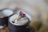 Antique Victorian 14K Ruby Ring