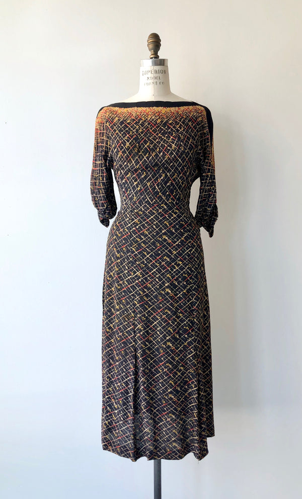 Copyright 1934 Rayon Dress