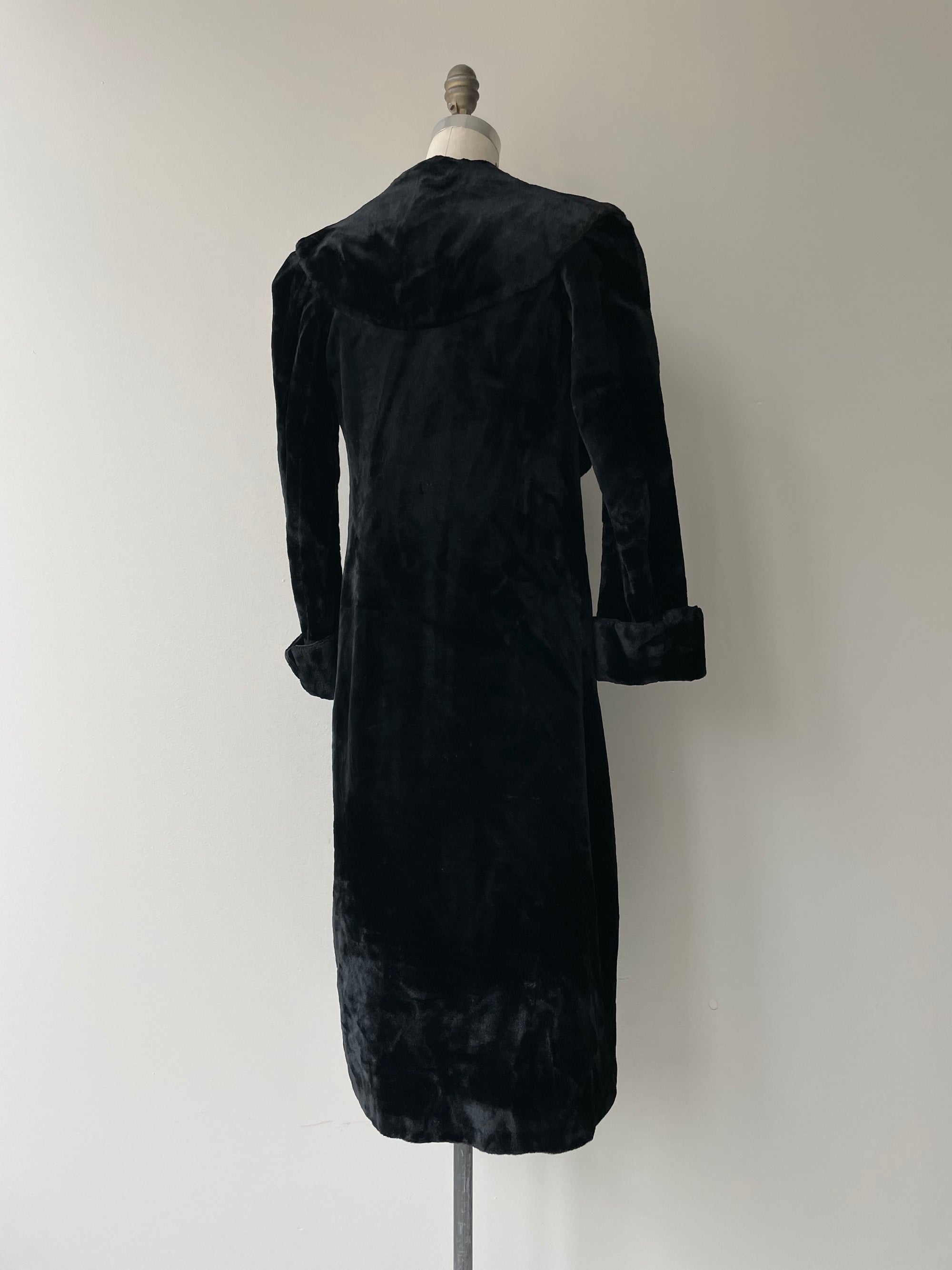 Antique Edwardian Velvet Coat – DEAR GOLDEN