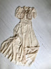 Gilded Bow Silk Dress & Jacket